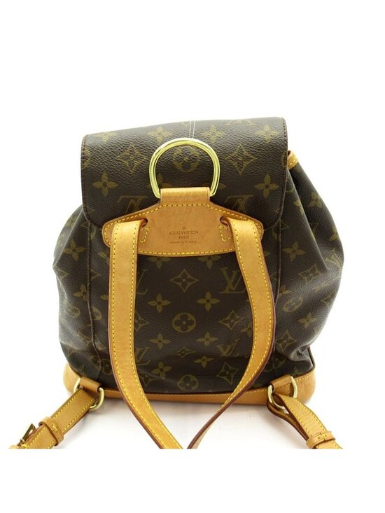 Louis Vuitton Montsouris MM Monogram Backpack Brown main image 5